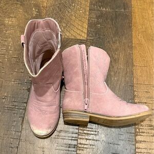 Toddler girls cowboy boots sz 10